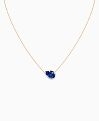 Royal Blue Lab Sapphire / Pear (EW) / 2.5ct