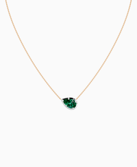 Zambian Lab Emerald / Pear (EW) / 2.5ct