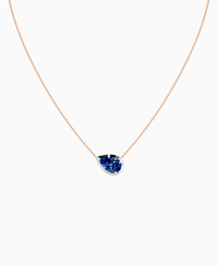 Royal Blue Lab Sapphire / Pear (EW) / 3ct