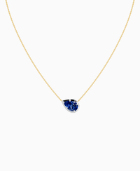 Royal Blue Lab Sapphire / Pear (EW) / 3ct