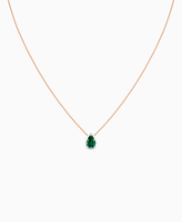 Zambian Lab Emerald / Pear (NS) / 1ct