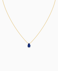 Royal Blue Lab Sapphire / Pear (NS) / 1ct