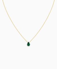 Zambian Lab Emerald / Pear (NS) / 1ct