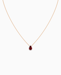 Pigeon Blood Lab Ruby / Pear (NS) / 1ct