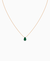Zambian Lab Emerald / Pear (NS) / 1ct