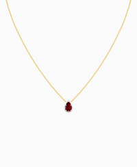 Pigeon Blood Lab Ruby / Pear (NS) / 1ct