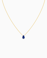 Royal Blue Lab Sapphire / Pear (NS) / 1ct