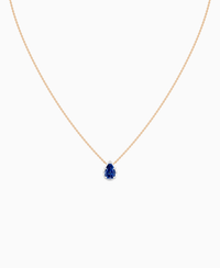 Royal Blue Lab Sapphire / Pear (NS) / 1ct