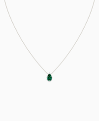 Zambian Lab Emerald / Pear (NS) / 1ct