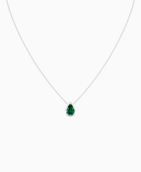 Zambian Lab Emerald / Pear (NS) / 1.5ct