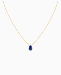 Royal Blue Lab Sapphire / Pear (NS) / 1.5ct