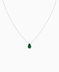 Zambian Lab Emerald / Pear (NS) / 1.5ct