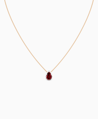Pigeon Blood Lab Ruby / Pear (NS) / 1.5ct