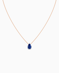 Royal Blue Lab Sapphire / Pear (NS) / 2ct