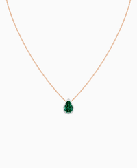 Zambian Lab Emerald / Pear (NS) / 2ct