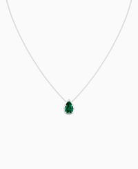Zambian Lab Emerald / Pear (NS) / 2ct