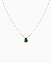 Zambian Lab Emerald / Pear (NS) / 2ct