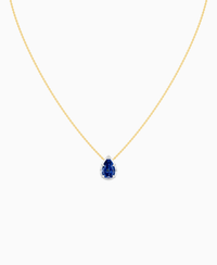 Royal Blue Lab Sapphire / Pear (NS) / 2ct