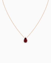 Pigeon Blood Lab Ruby / Pear (NS) / 2.5ct
