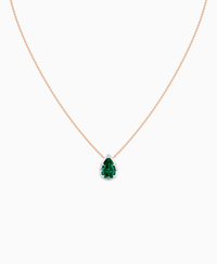 Zambian Lab Emerald / Pear (NS) / 2.5ct