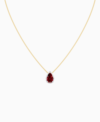 Pigeon Blood Lab Ruby / Pear (NS) / 2.5ct