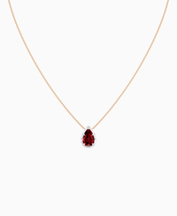 Pigeon Blood Lab Ruby / Pear (NS) / 2.5ct
