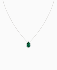 Zambian Lab Emerald / Pear (NS) / 2.5ct