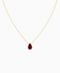 Pigeon Blood Lab Ruby / Pear (NS) / 2.5ct