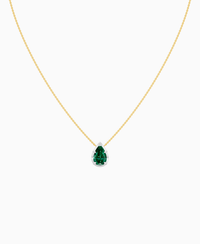 Zambian Lab Emerald / Pear (NS) / 2.5ct