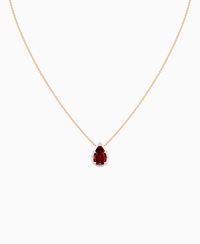 Pigeon Blood Lab Ruby / Pear (NS) / 2.5ct