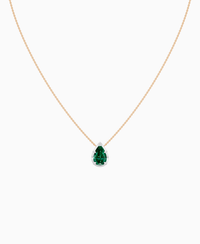 Zambian Lab Emerald / Pear (NS) / 2.5ct