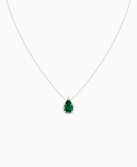 Zambian Lab Emerald / Pear (NS) / 2.5ct