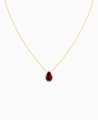 Pigeon Blood Lab Ruby / Pear (NS) / 2.5ct