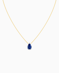 Royal Blue Lab Sapphire / Pear (NS) / 2.5ct