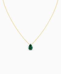 Zambian Lab Emerald / Pear (NS) / 2.5ct