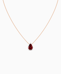 Pigeon Blood Lab Ruby / Pear (NS) / 3ct