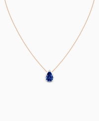 Royal Blue Lab Sapphire / Pear (NS) / 3ct