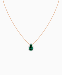 Zambian Lab Emerald / Pear (NS) / 3ct