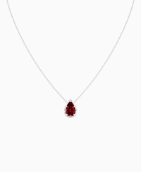 Pigeon Blood Lab Ruby / Pear (NS) / 3ct