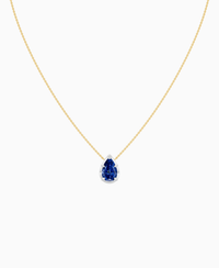 Royal Blue Lab Sapphire / Pear (NS) / 3ct