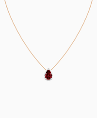 Pigeon Blood Lab Ruby / Pear (NS) / 3ct