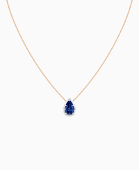 Royal Blue Lab Sapphire / Pear (NS) / 3ct