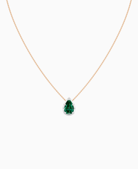 Zambian Lab Emerald / Pear (NS) / 3ct