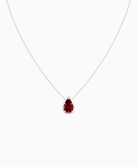 Pigeon Blood Lab Ruby / Pear (NS) / 3ct