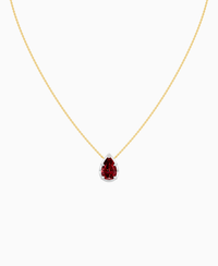 Pigeon Blood Lab Ruby / Pear (NS) / 3ct