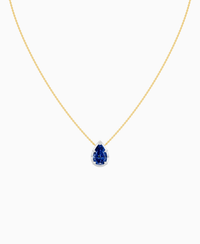 Royal Blue Lab Sapphire / Pear (NS) / 3ct