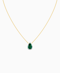 Zambian Lab Emerald / Pear (NS) / 3ct