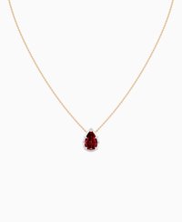 Pigeon Blood Lab Ruby / Pear (NS) / 3ct