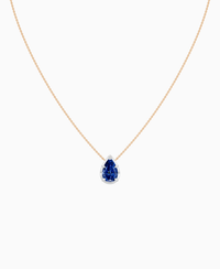 Royal Blue Lab Sapphire / Pear (NS) / 3ct