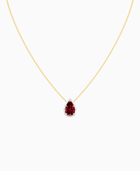 Pigeon Blood Lab Ruby / Pear (NS) / 3ct